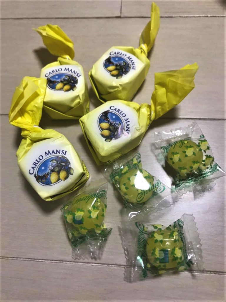 レモンチェッロ　チョコレート　キャンディ
